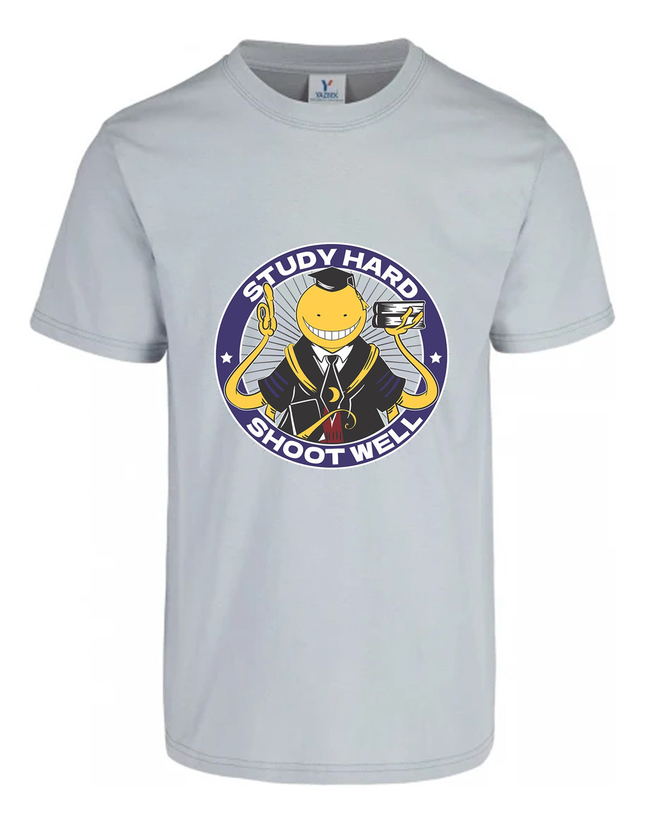 Remera: Study Hard Shoot Well Memoestampados - Imagen 13