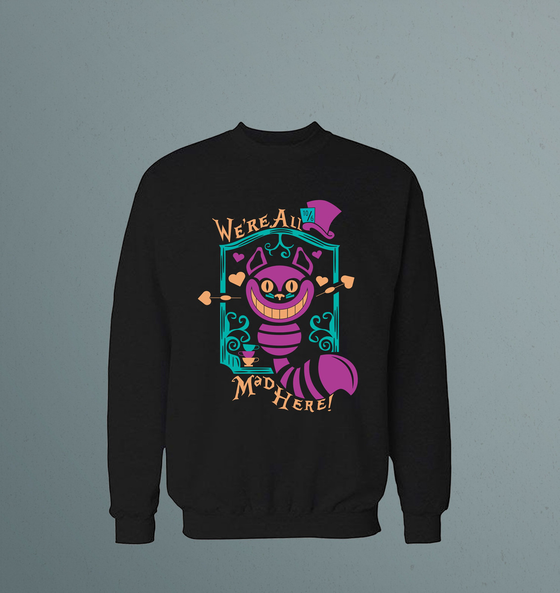 Buzo We_re All Mad Here! Memoestampados - Imagen 2