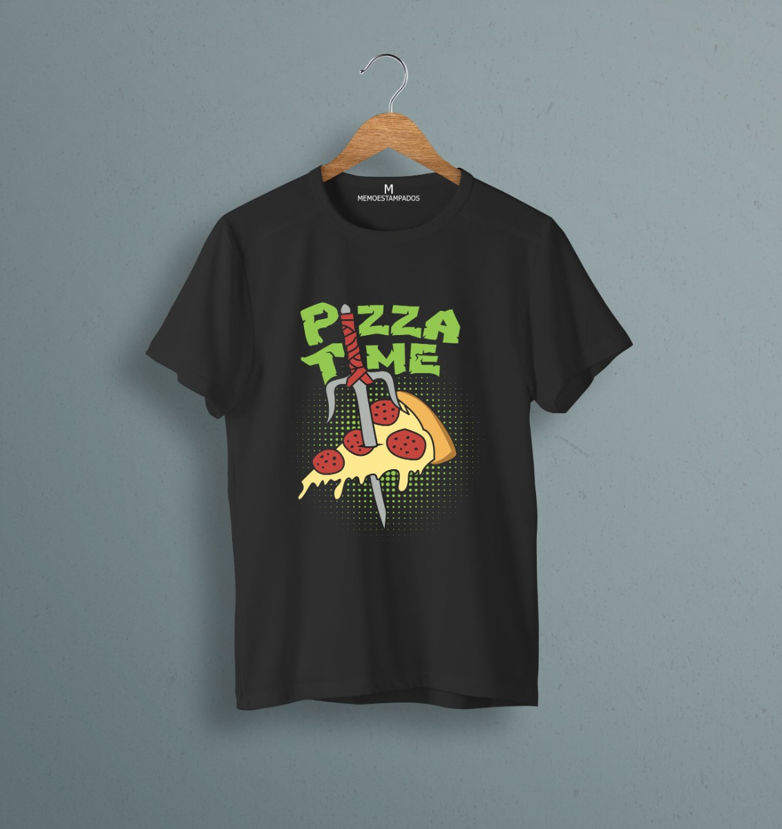 Remera: Pizza Time Memoestampados - Imagen 5