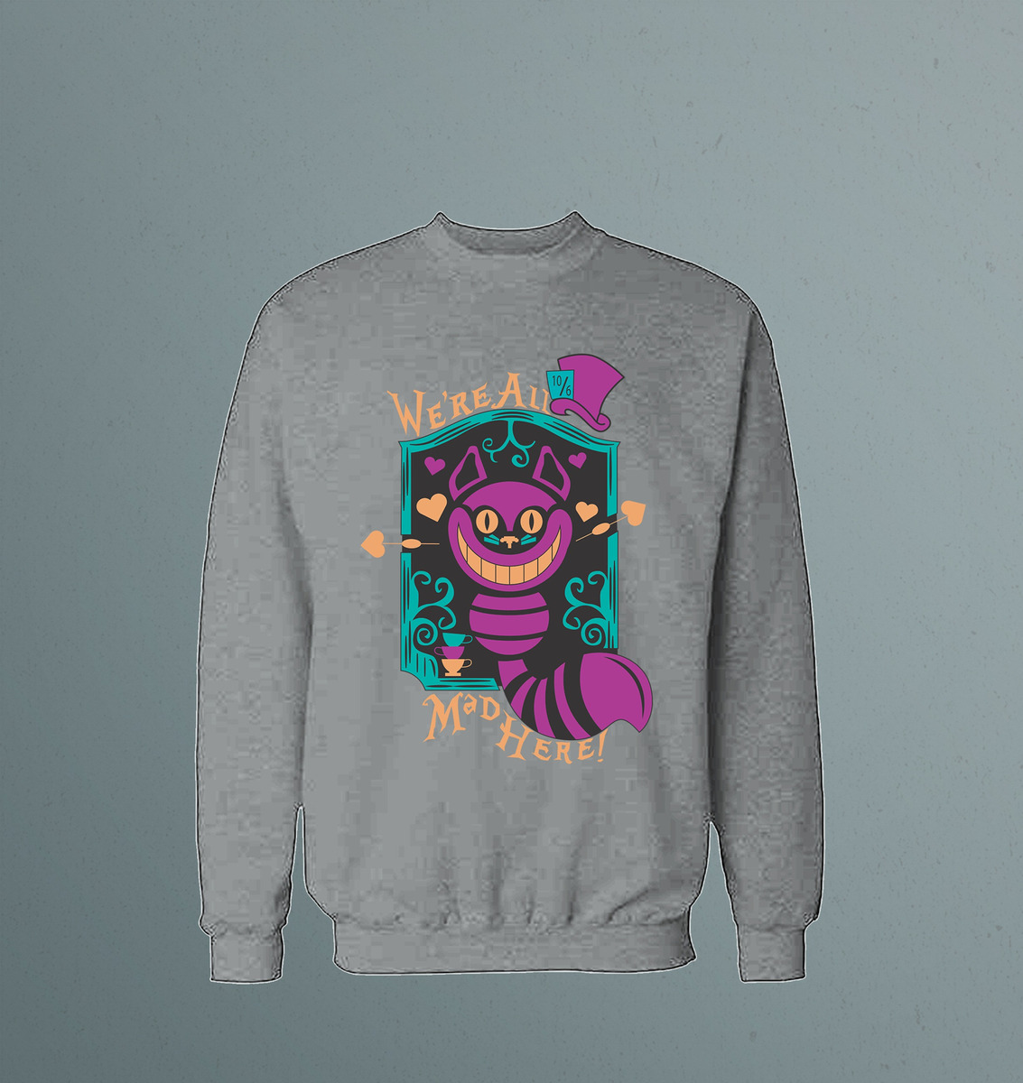 Buzo We_re All Mad Here! Memoestampados - Imagen 4
