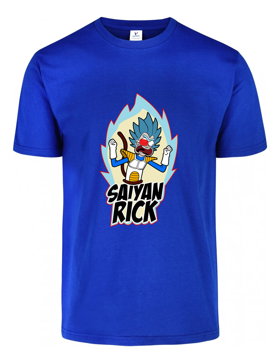 Remera: Saiyan Rick Memoestampados - Imagen 4