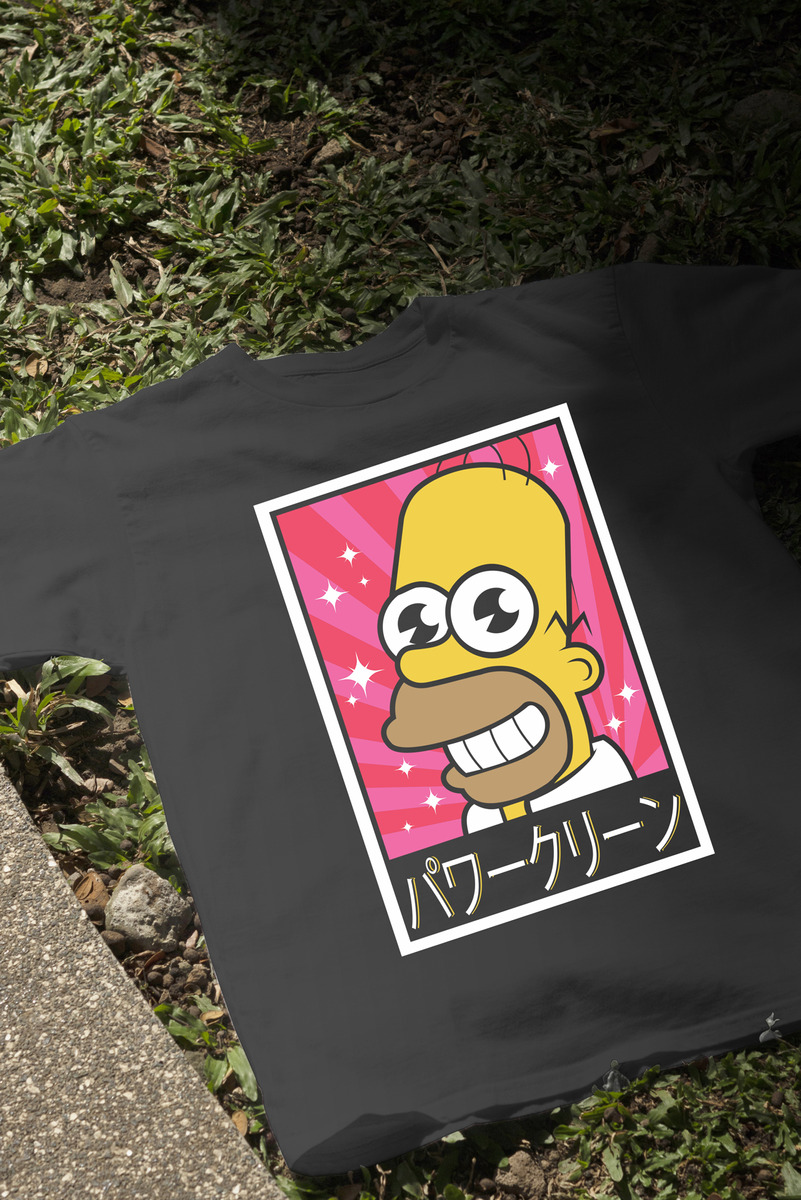 Remera: Homero Anime Memoestampados - Imagen 3