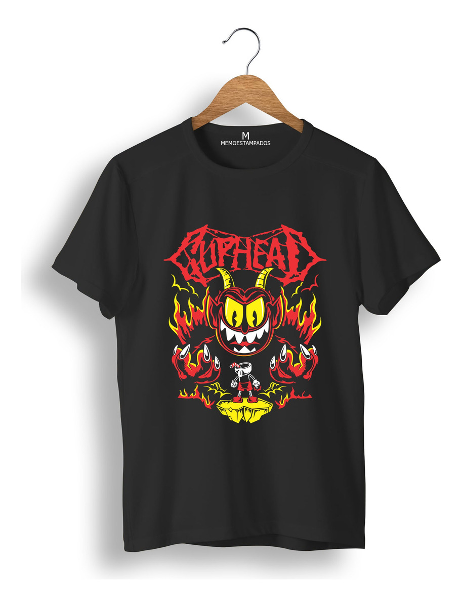 Remera: Cuphead Hell Memoestampados - Imagen 4