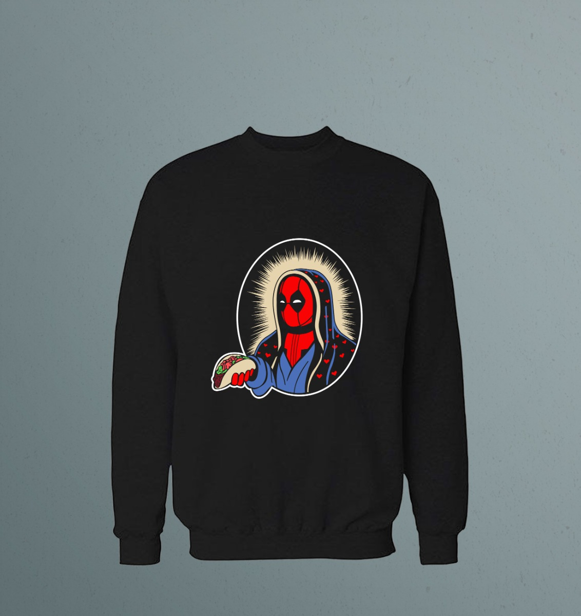Buzo Santo Taco Deadpool Memoestampados - Imagen 2