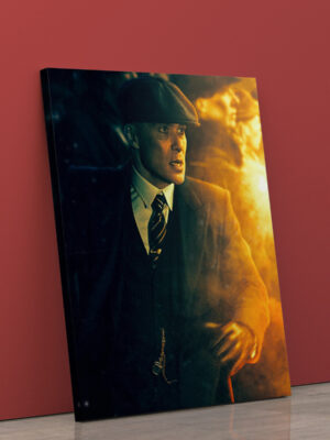 Cuadro Tommy Shelby 542 40x53 Lienzo Memoestampados