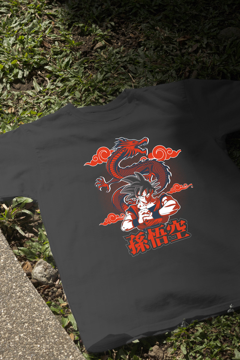 Remera: Goku Kakaroto Memoestampados - Imagen 3
