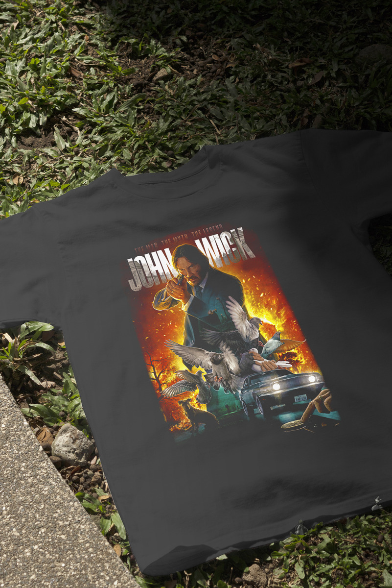 Remera: John Wick Memoestampados - Imagen 3