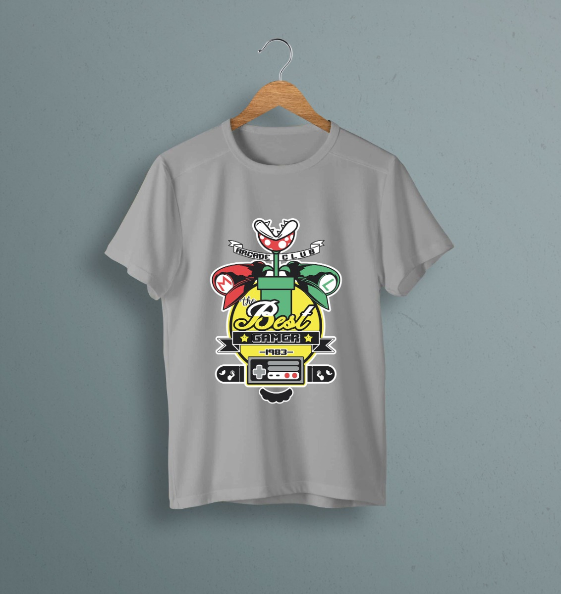 Remera: The Best Gamer 1983 Memoestampados - Imagen 20