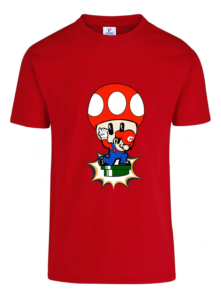Remera: Mario Bros Power Memoestampados - Imagen 8