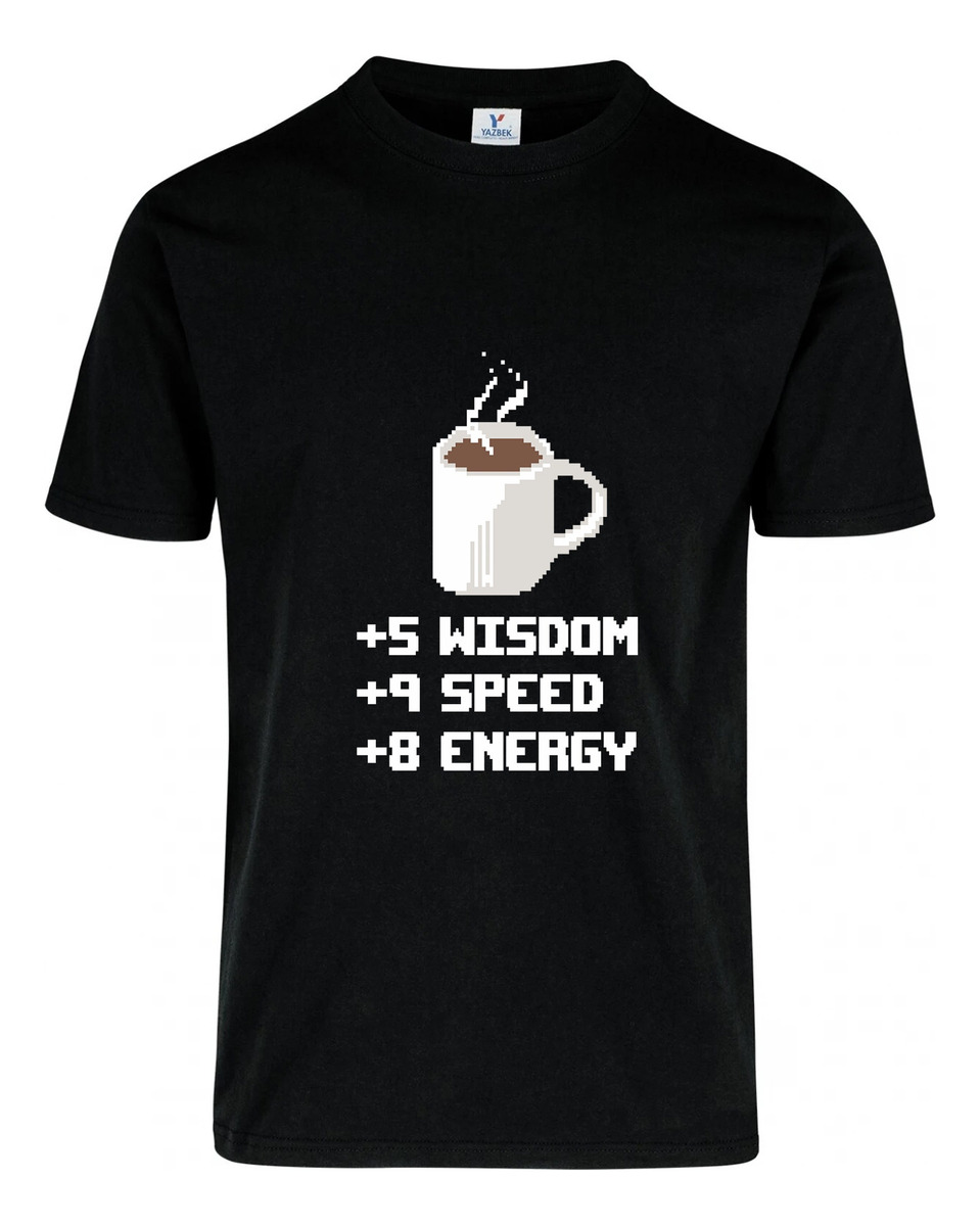 Remera: Coffe Powerup Memoestampados - Imagen 2