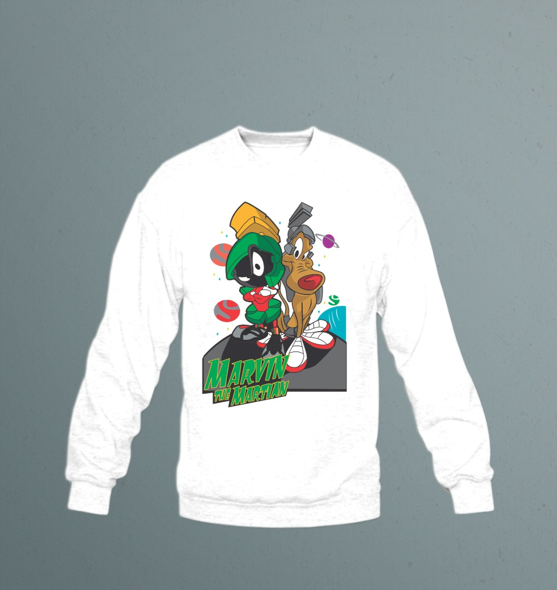 Buzo Marvin The Martian Memoestampados - Imagen 12