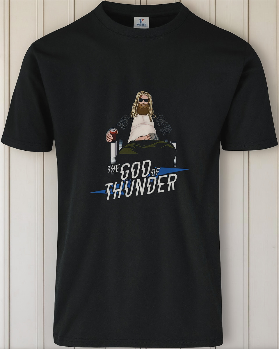 Remera: The God Of Thunder Memoestampados