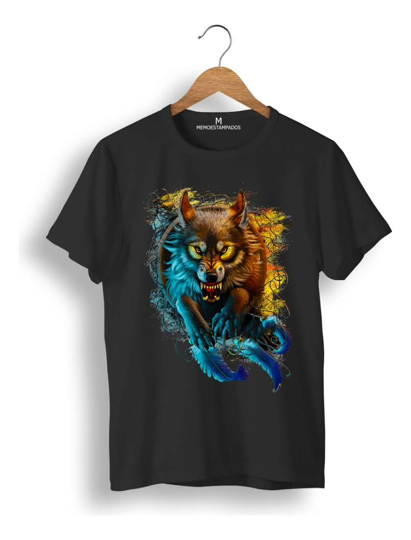 Remera: Lobo Memoestampados - Imagen 4