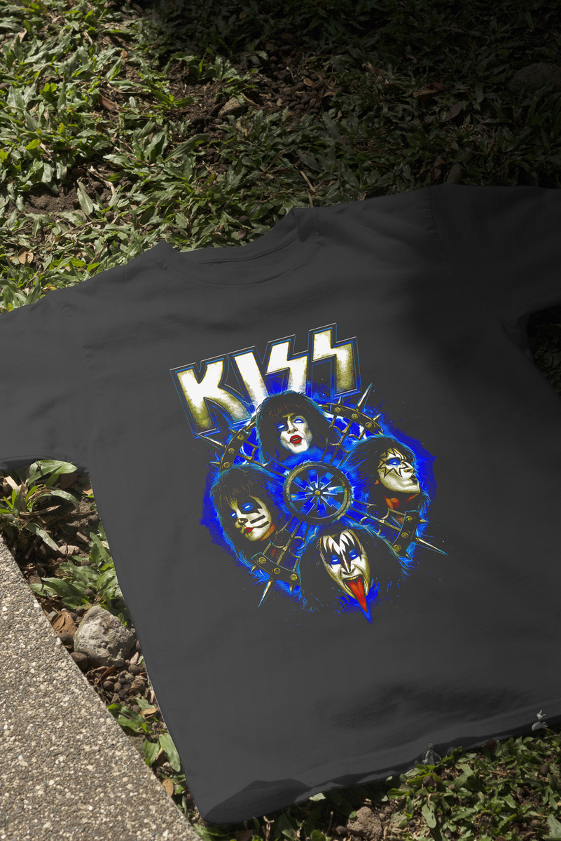 Remera: Kiss 06 Memoestampados - Imagen 5