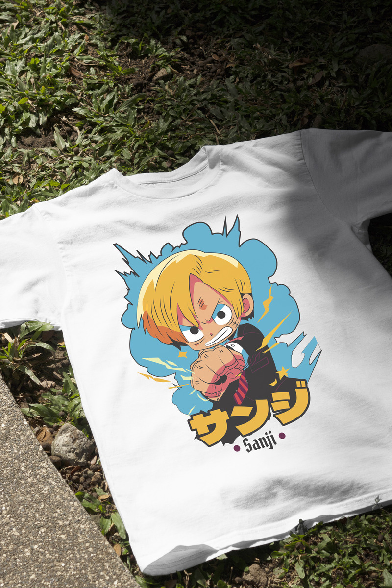 Remera: Vinsmoke Sanji Chubi Memoestampados - Imagen 12