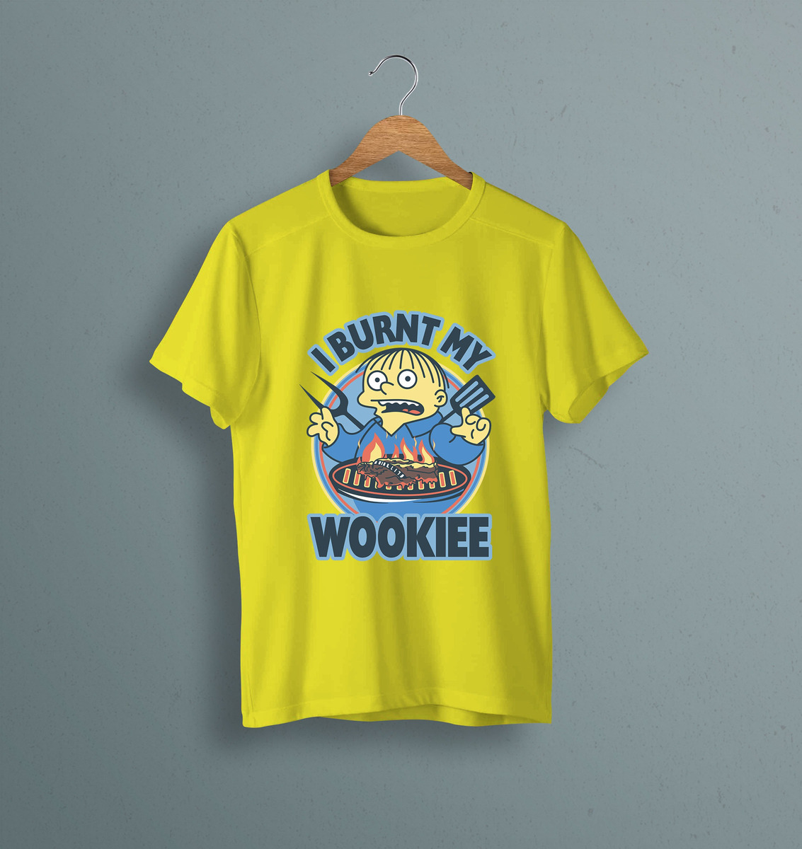 Remera: I Burnt My Wookie Ralph Memoestampados - Imagen 10