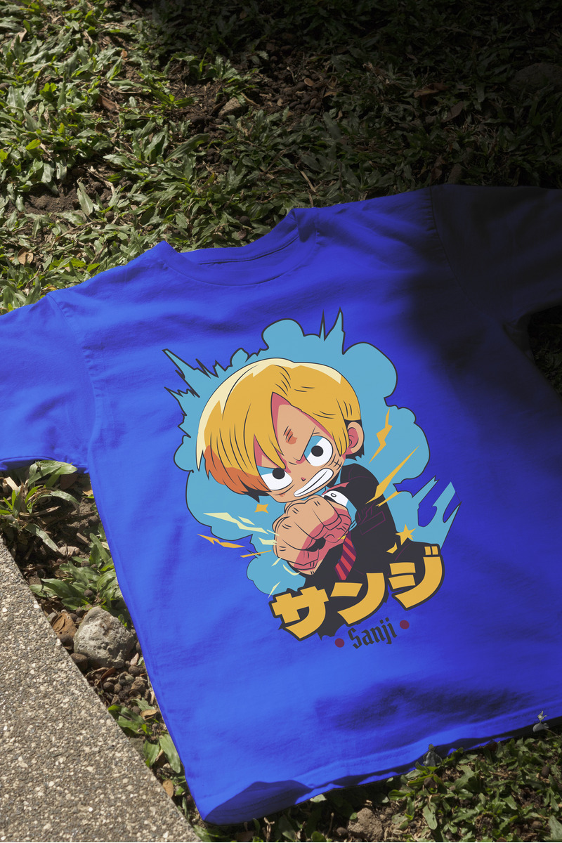 Remera: Vinsmoke Sanji Chubi Memoestampados - Imagen 9