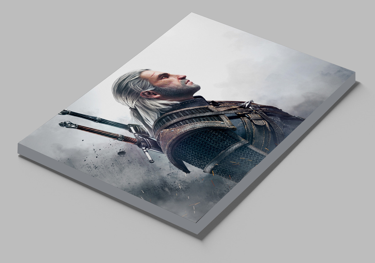 Cuadro The Witcher 3 371 70x100 Lienzo Memoestampados - Imagen 2
