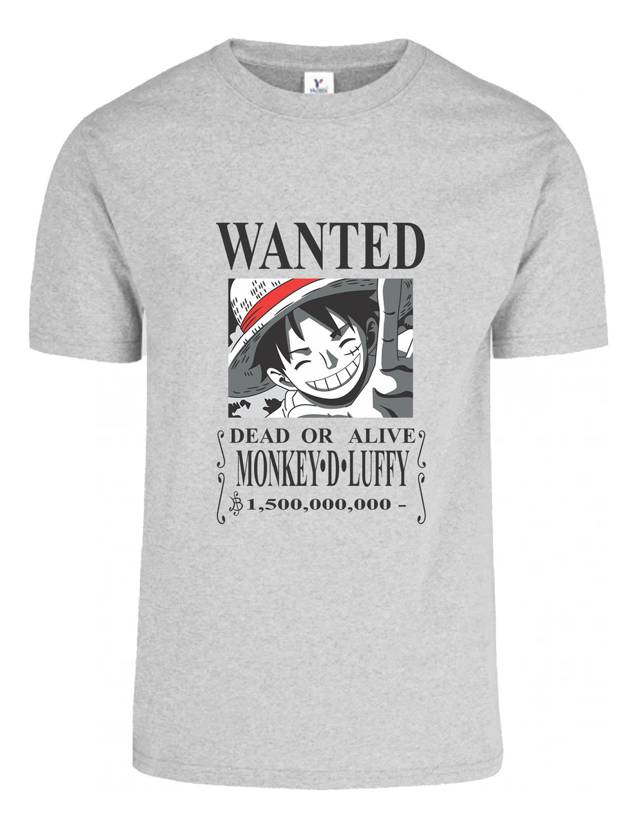 Remera: Wanted Luffy Memoestampados - Imagen 22