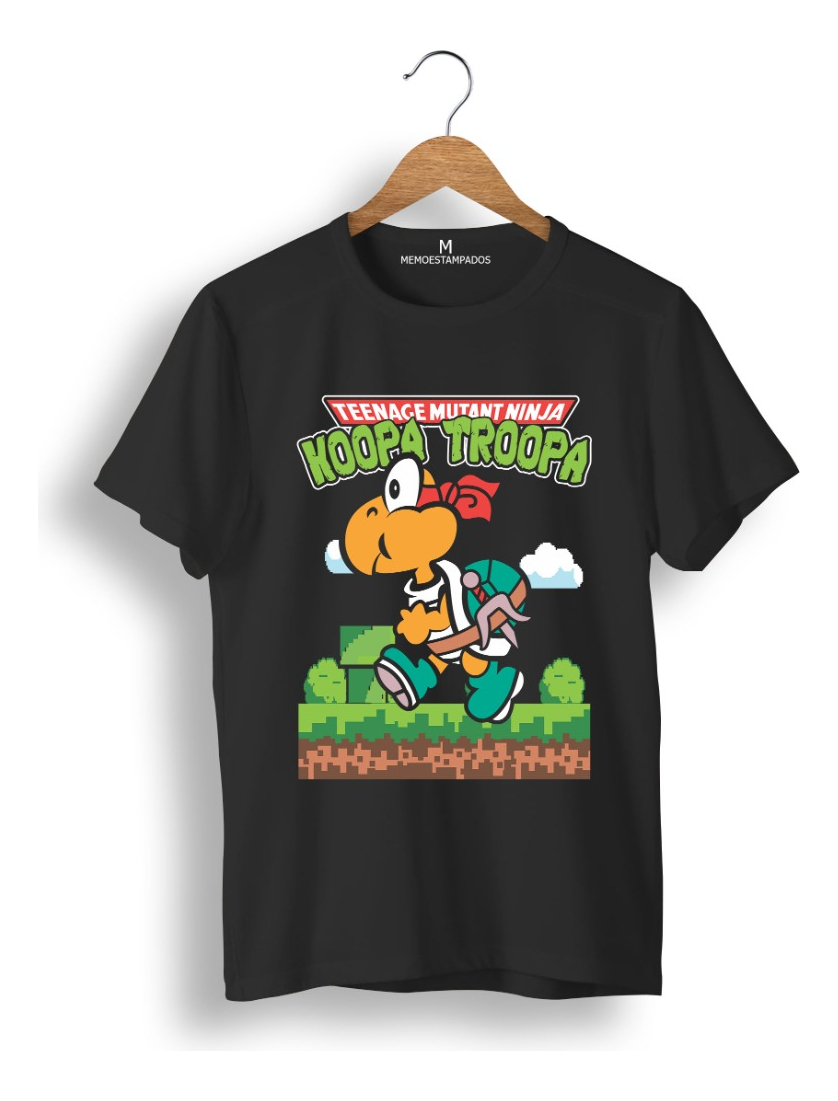 Remera: Tmn Koopa Troopa Raph Memoestampados - Imagen 4