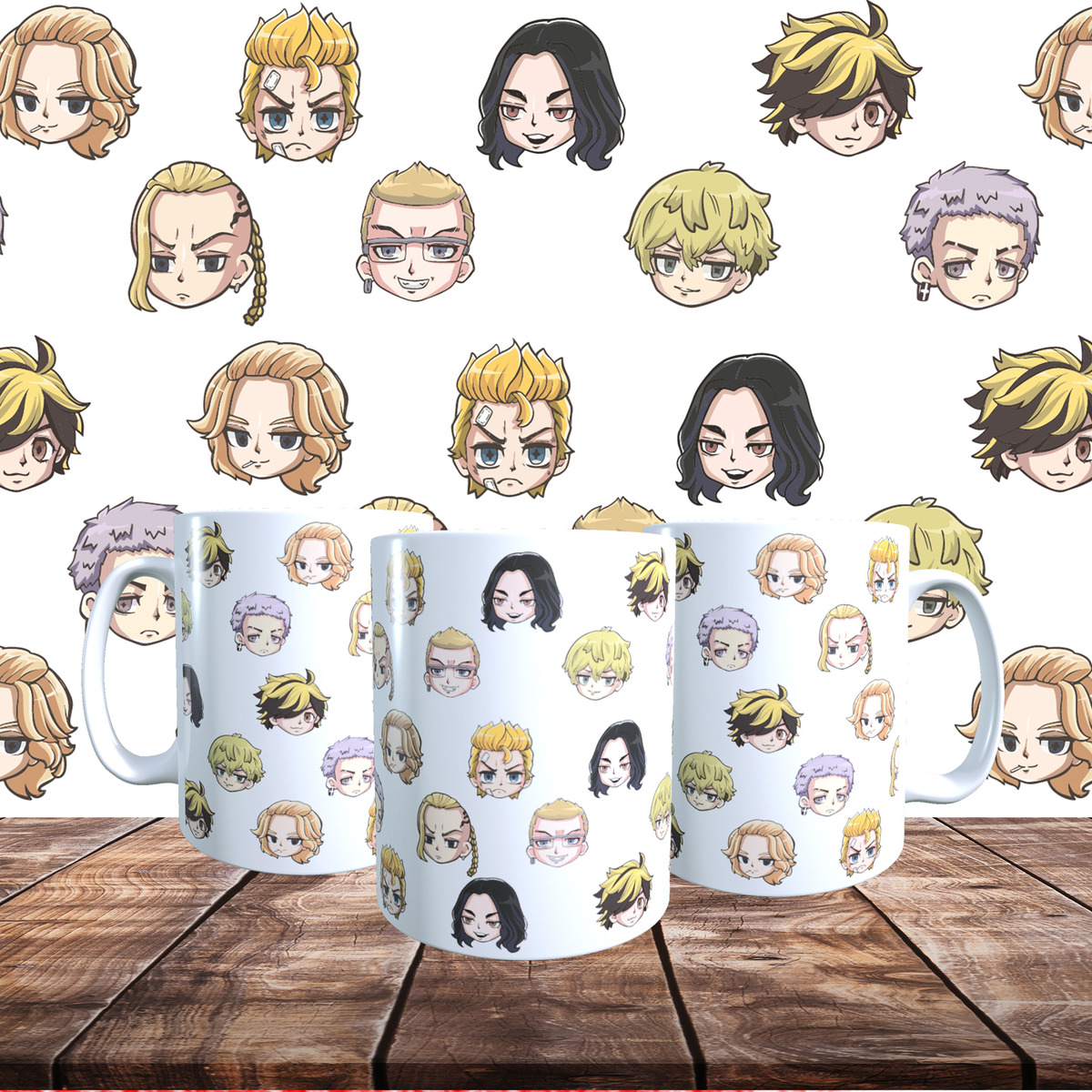 Taza Personalizada Diseño Tokyo Revenger T530 - Imagen 5