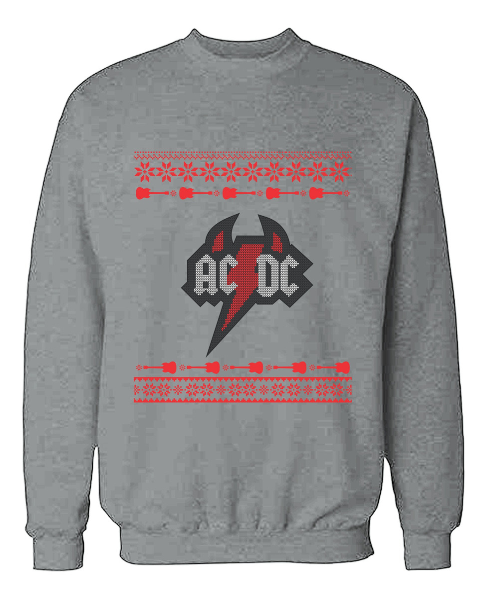 Buzo Ac Dc Ugly Sweater Memoestampados - Imagen 6