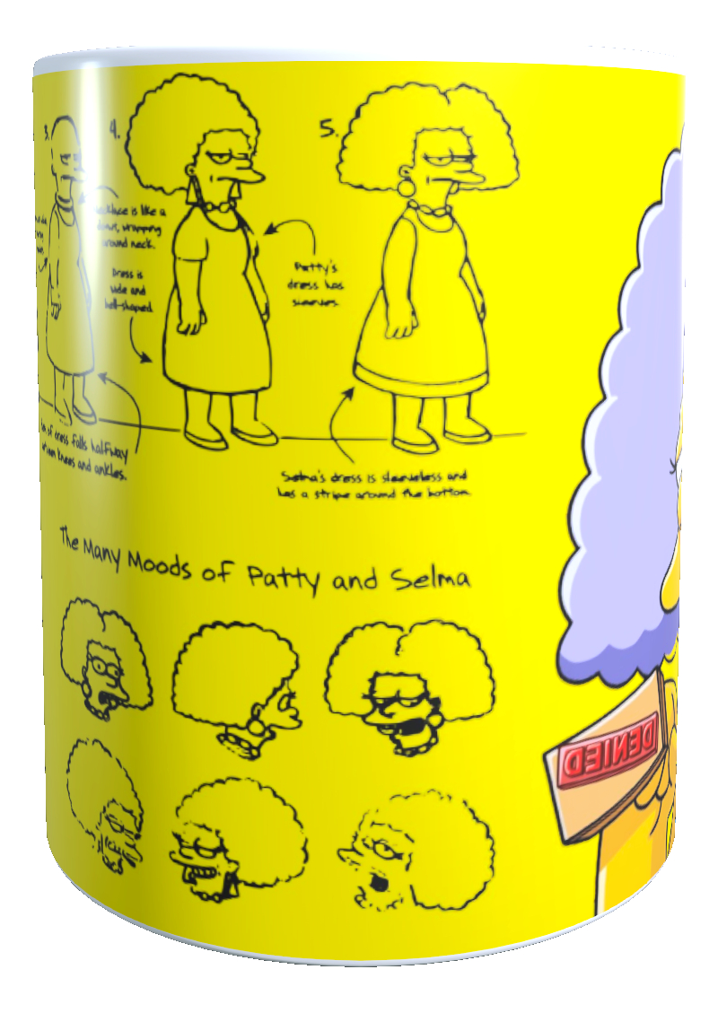 Taza Personalizada Diseño Simpsons M6 - Imagen 2