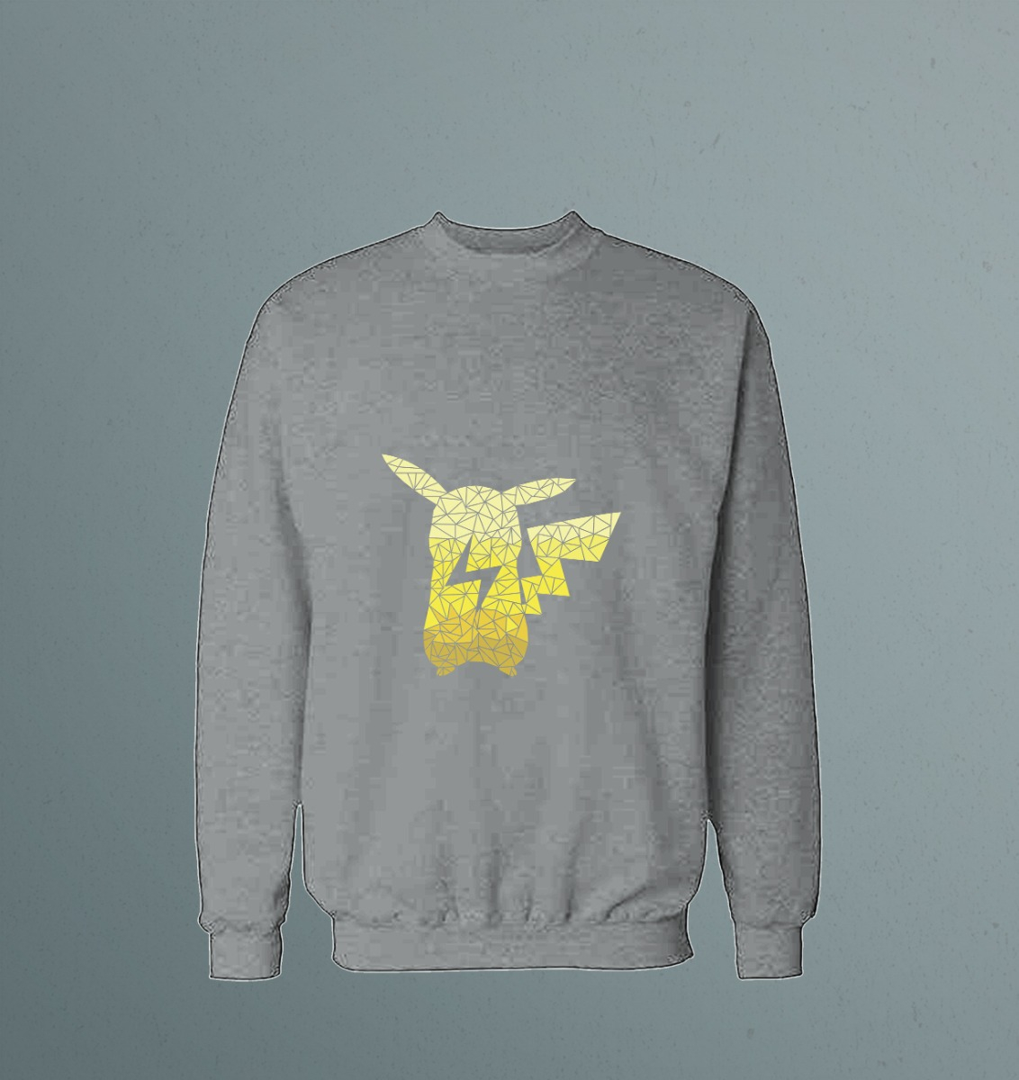 Buzo Vitral Picachu Memoestampados - Imagen 5