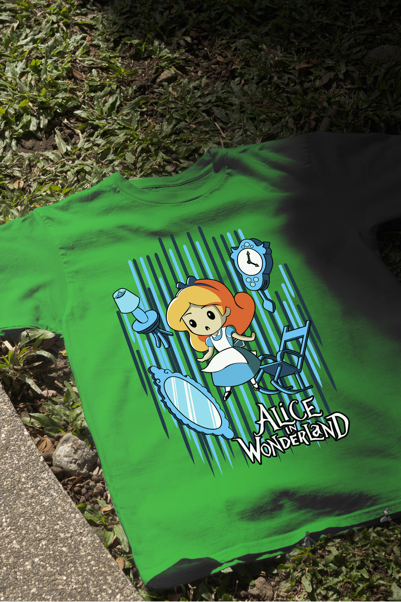 Remera: Alice In Wonderland 02 Memoestampados - Imagen 23