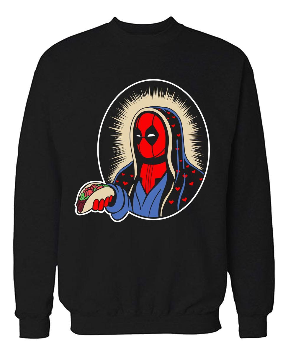 Buzo Santo Taco Deadpool Memoestampados - Imagen 4