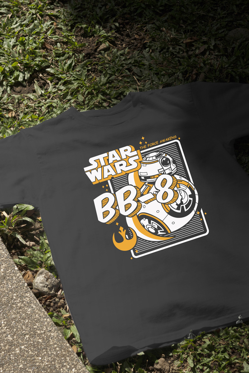 Remera: Star Wars Bb - 8 Memoestampados - Imagen 4