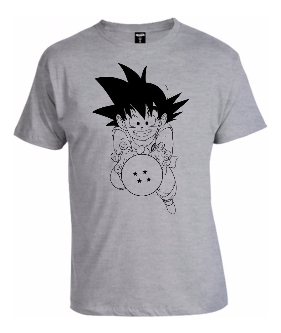 Remera Dbz Goku, Personalizadas Memoestampados!!adulto