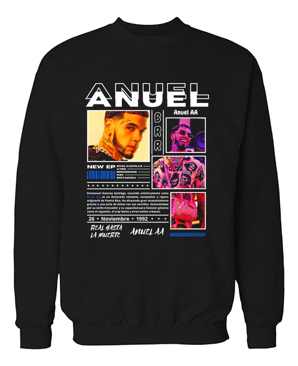 Buzo Anuel Aa 05 Memoestampados - Imagen 2
