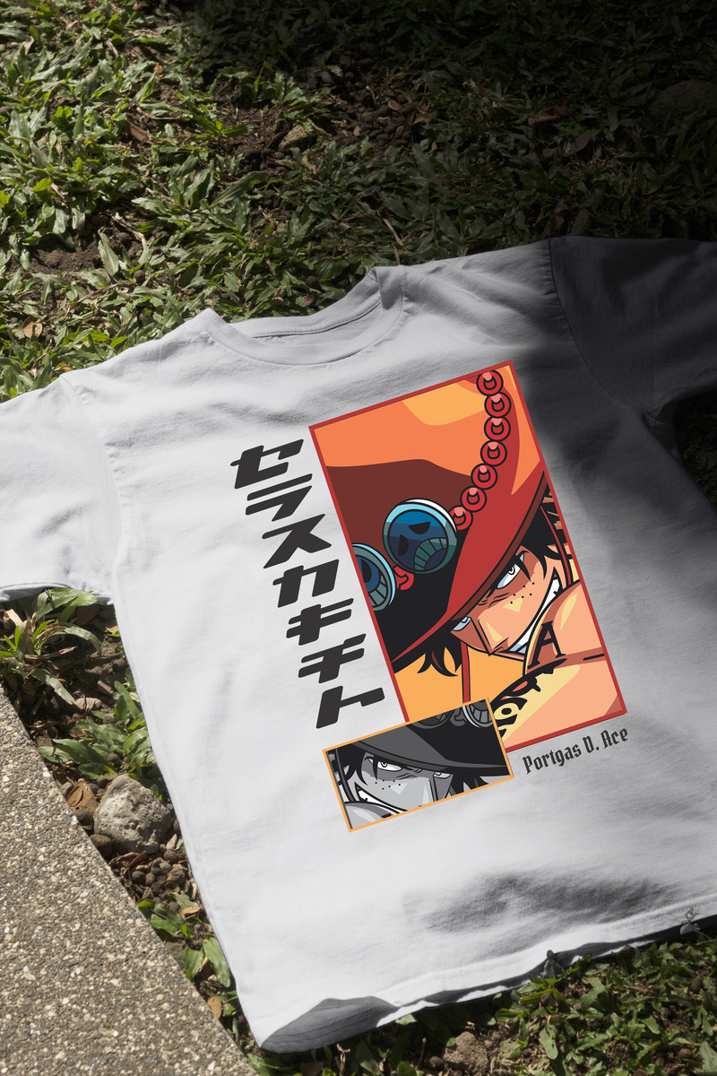 Remera: Portgas D. Ace 02 Memoestampados - Imagen 13
