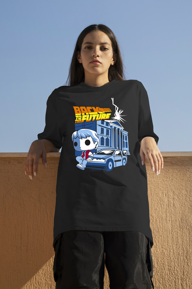 Remera: Volver Al Futuro Muñeco Memoestampados - Imagen 3