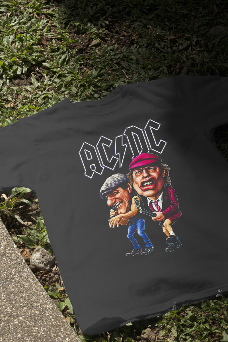 Remera: Ac Dc Comic Memoestampados - Imagen 4