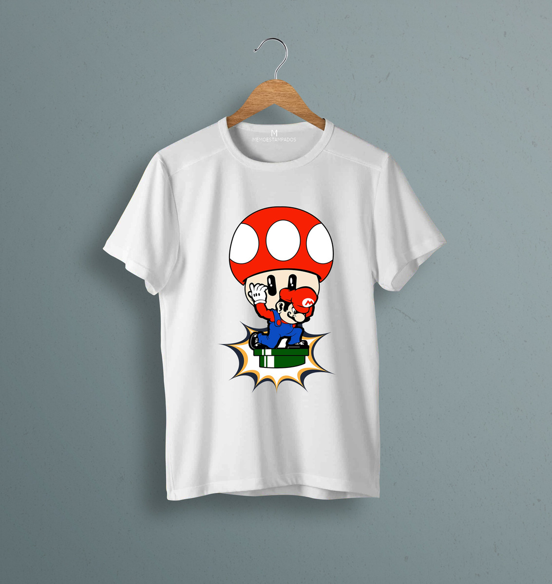 Remera: Mario Bros Power Memoestampados - Imagen 21