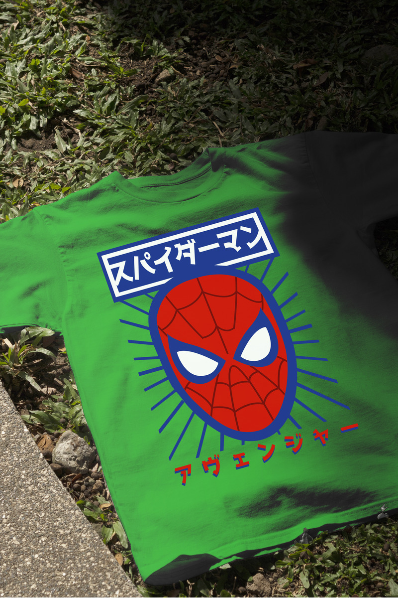 Remera: Spiderman Japan 02 Memoestampados - Imagen 24