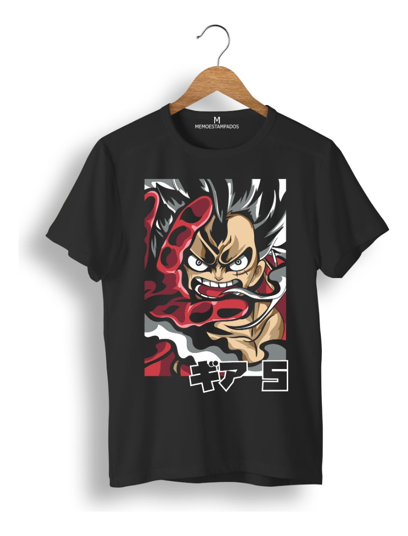 Remera: Luffy Gear 6 Memoestampados - Imagen 4