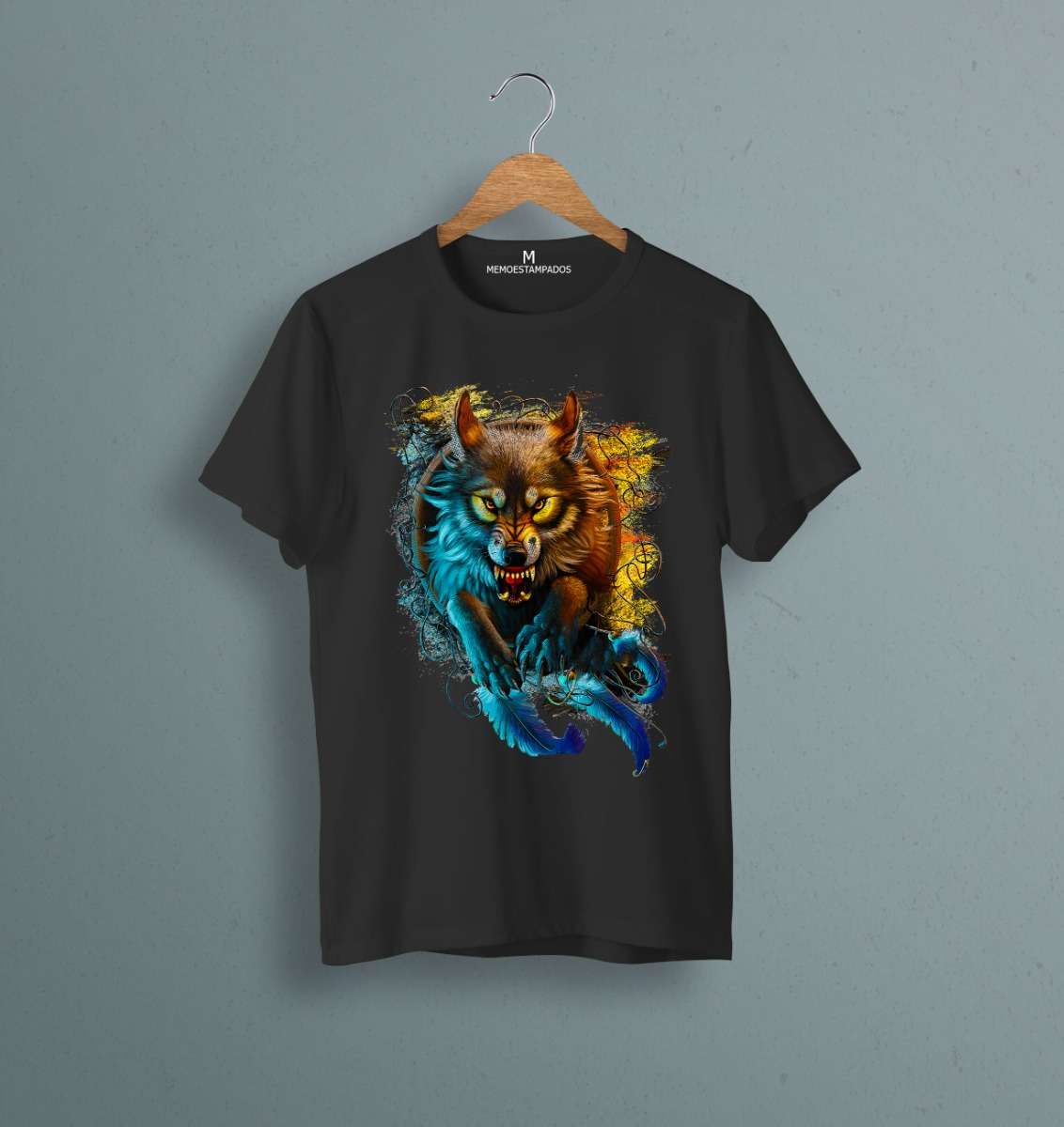 Remera: Lobo Memoestampados - Imagen 5