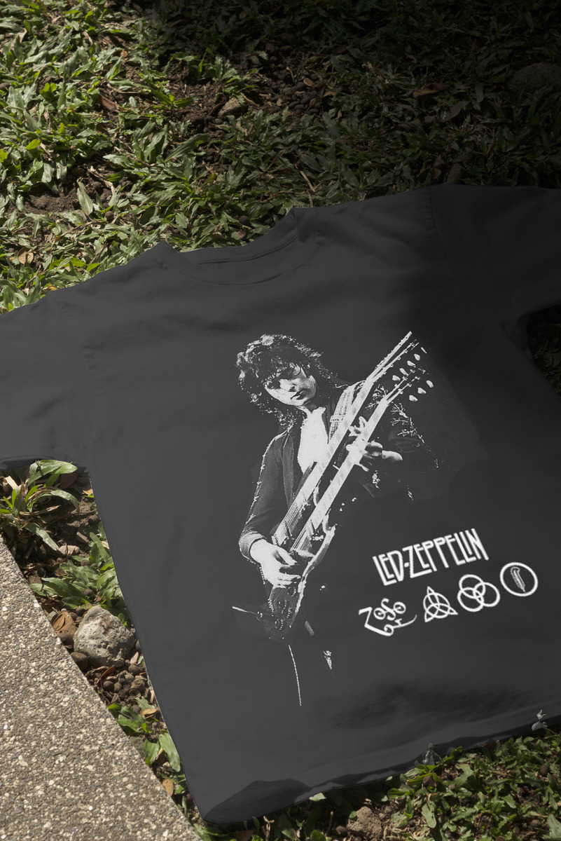Remera Led Zeppelin Rock Musica Memoestampados - Imagen 4