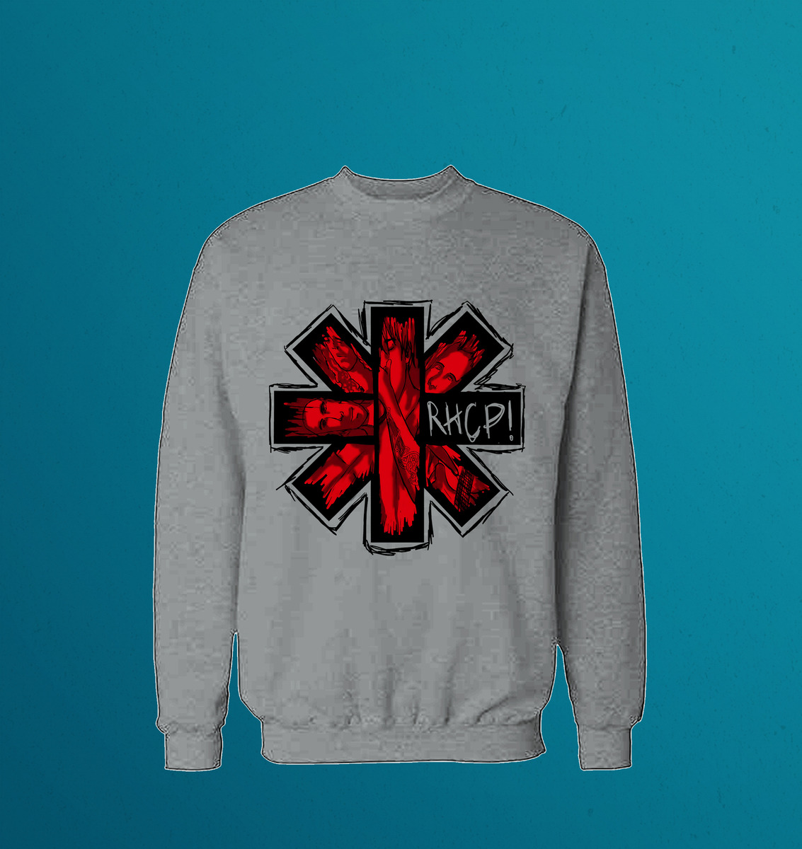 Buzo Red Hot Chili Peppers 1 Memoestampados - Imagen 6