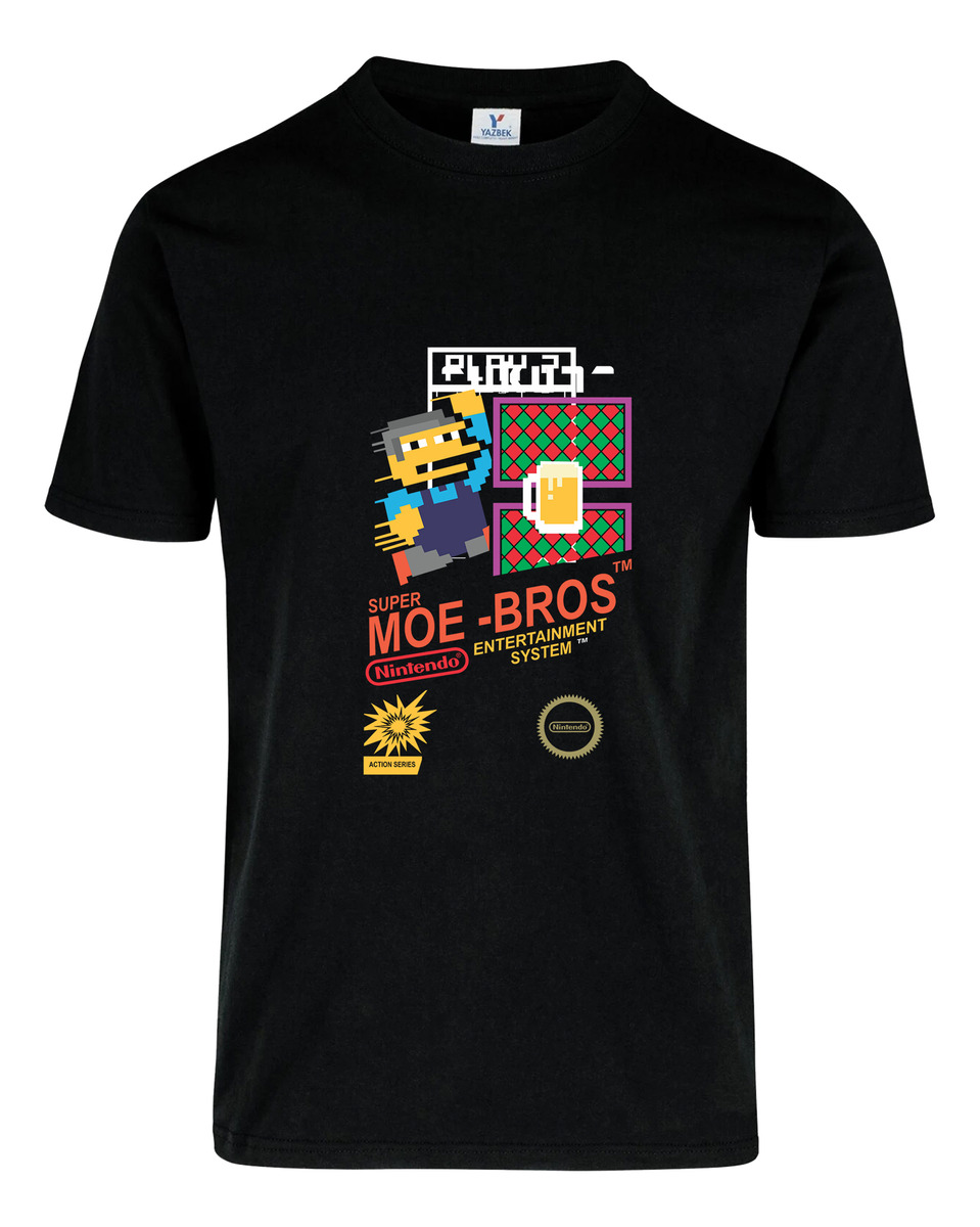Remera: Super Moe Bros Memoestampados