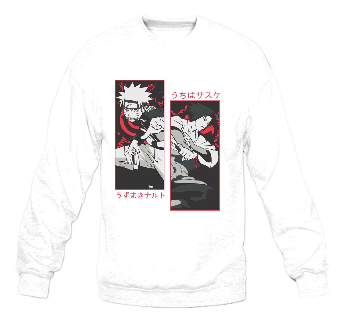 Buzo Naruto Y Uchiha Anime Memoestampados - Imagen 16