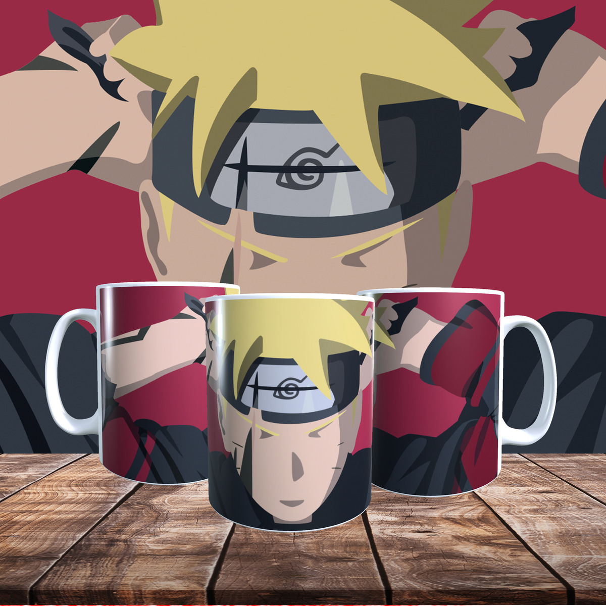 Taza Personalizada Diseño Naruto Anime Serie T454 - Imagen 5