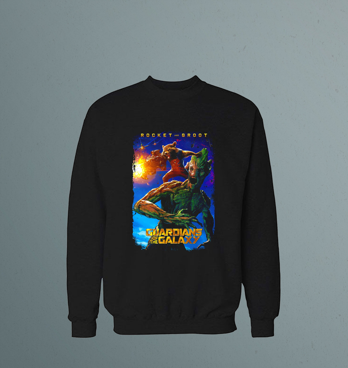 Buzo Rocket Y Groot Memoestampados - Imagen 2