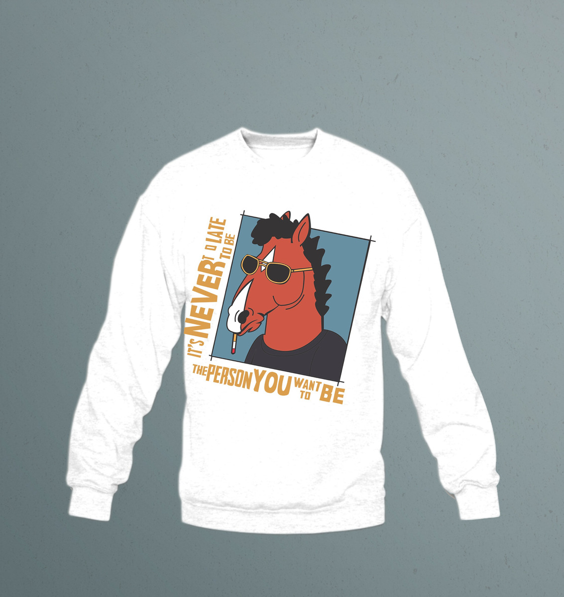 Buzo Bojack Horseman Memoestampados - Imagen 6