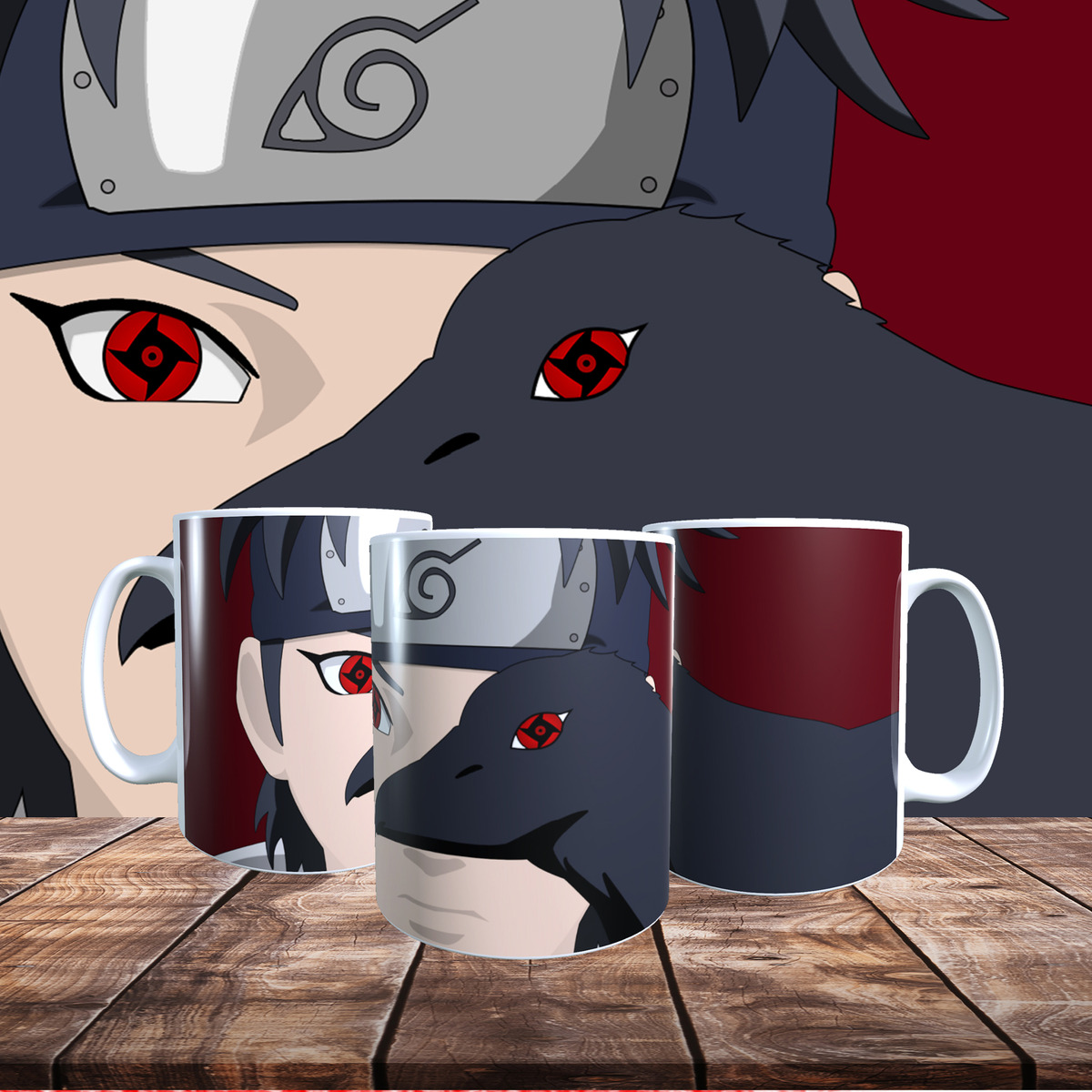 Taza Personalizada Diseño Naruto Anime Serie T455 - Imagen 5