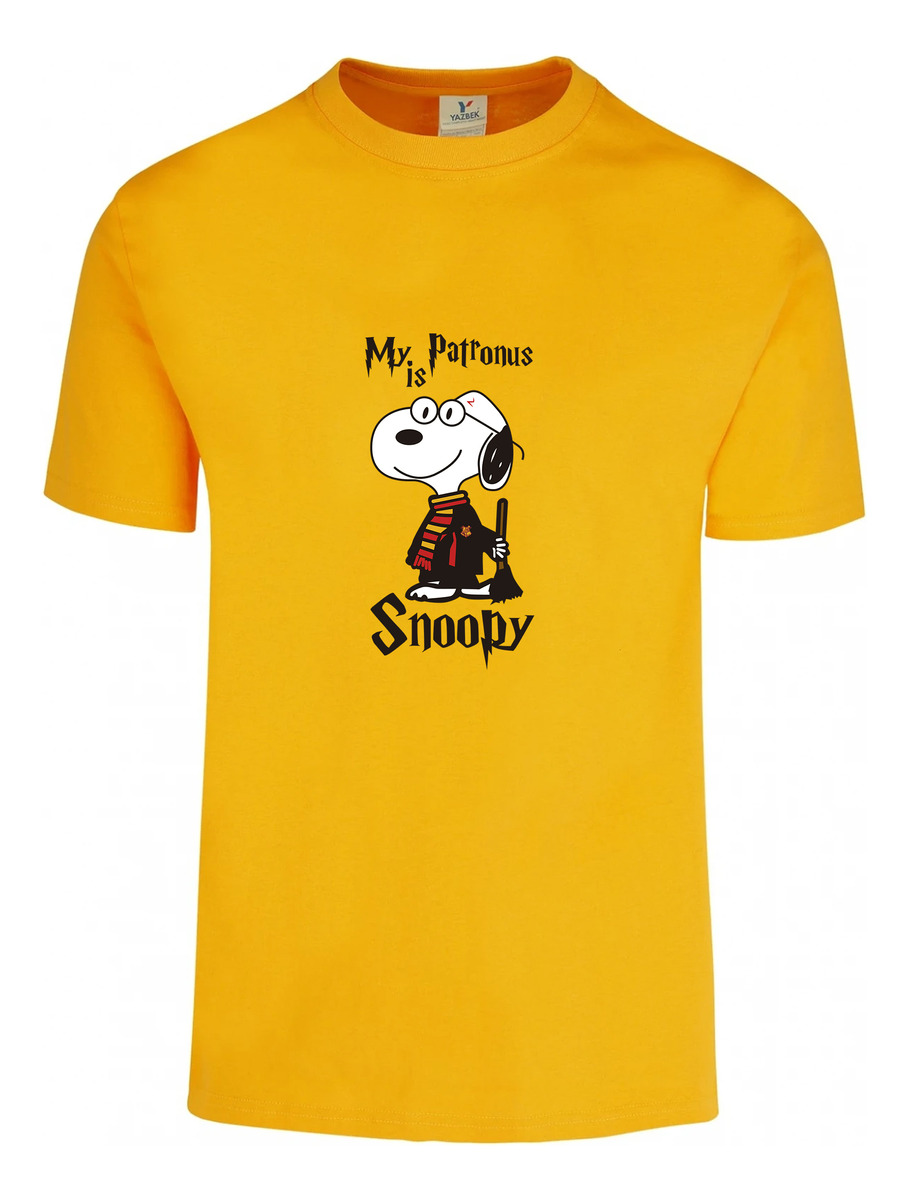 Remera: My Patronus Is Snoopy Memoestampados - Imagen 5