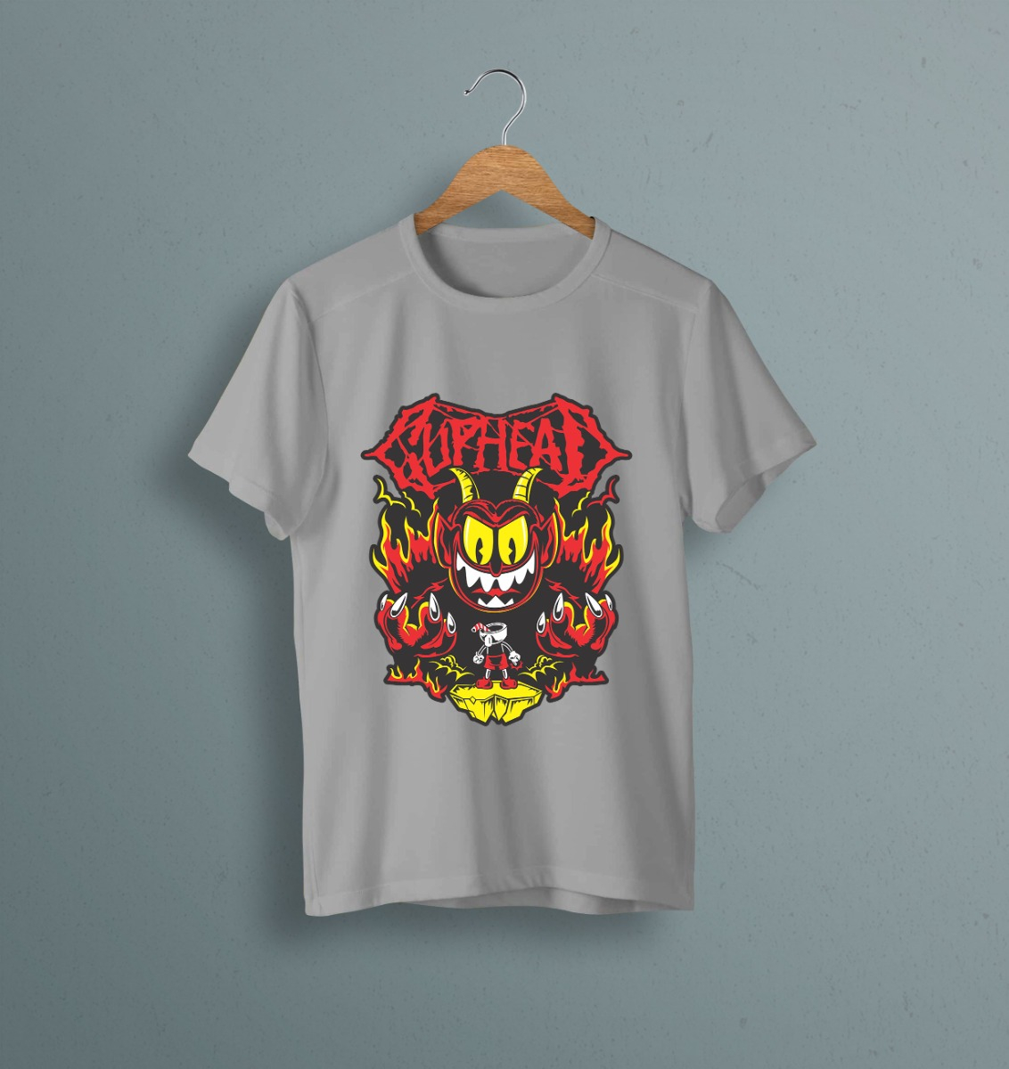 Remera: Cuphead Hell Memoestampados - Imagen 16